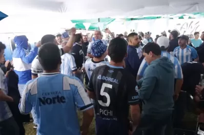 Video: así vivieron la previa del Clásico los hinchas de Atlético