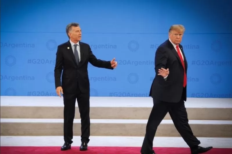 En las redes no  faltaron los memes del desplante de Trump a Macri