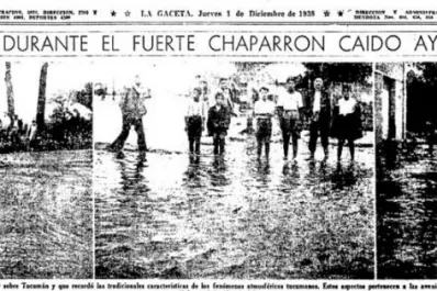 Los efectos de una corta tormenta de 1938