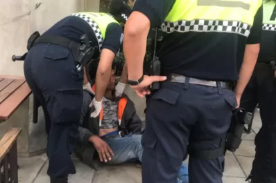 Intentó robar una bicicleta en pleno centro y lo atraparon