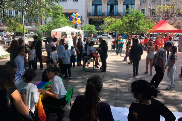 Increíble: celebraban el Día de las Personas con Discapacidad y les robaron un parlante