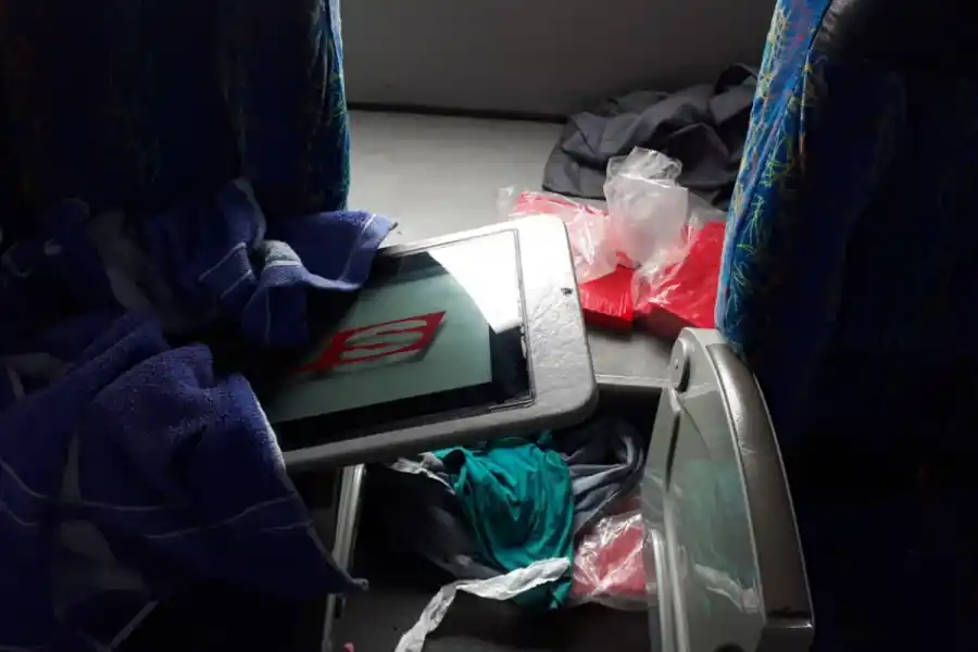 Detectaron seis kilos de cocaína en un ómnibus de larga distancia
