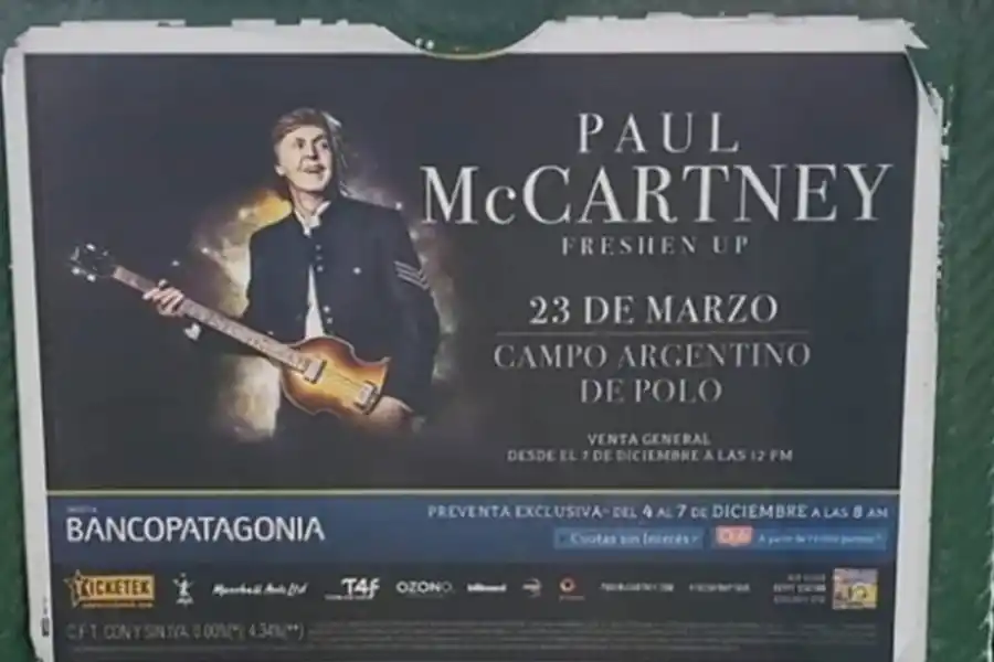 Paul McCartney vuelve a la Argentina: cuándo y dónde será su show