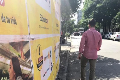 Riesgo para los transeúntes en la ochava suroeste de marcos Paz y Maipú