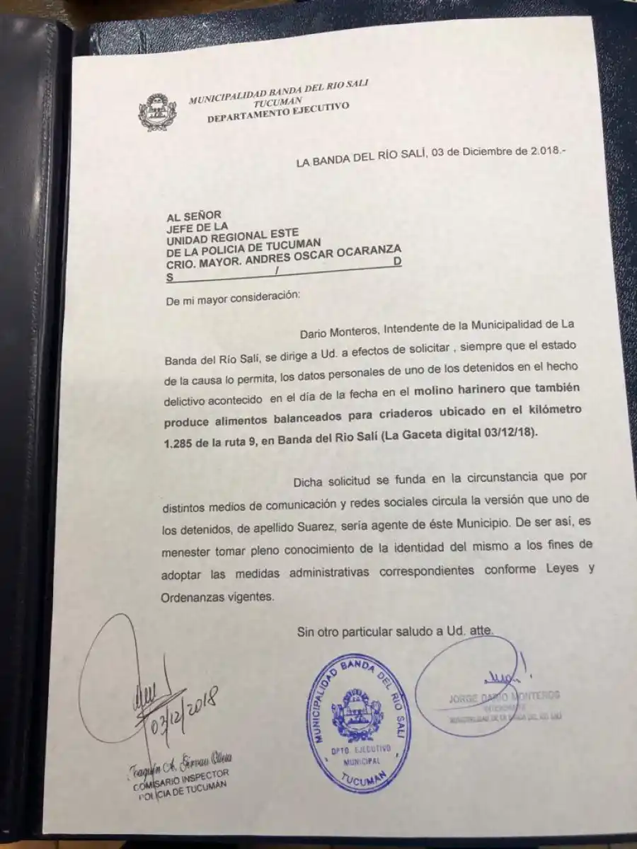 Robo en Banda del Río Salí: uno de los acusados trabajaba en el municipio