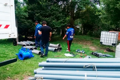 Mejoran la red de agua potable y para riego en el Valle de La Sala