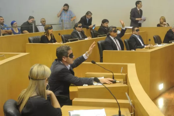 El día que los ediles se pusieron en la piel de los discapacitados