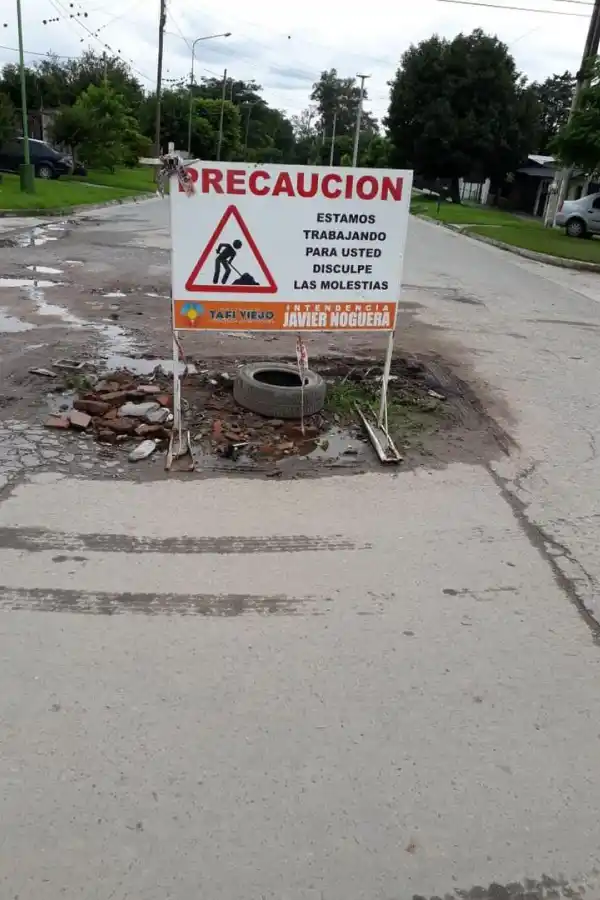 Mal olor en pleno barrio Norte