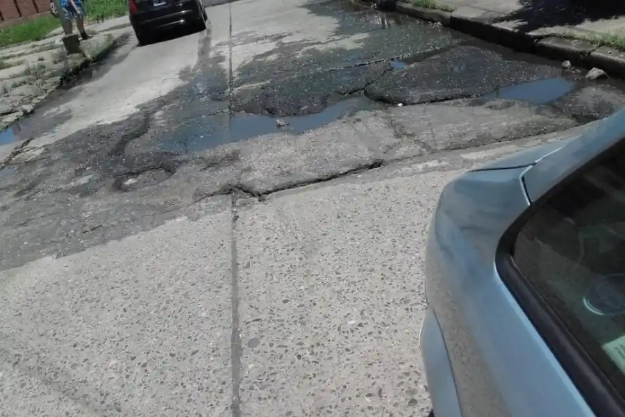 Mal olor en pleno barrio Norte