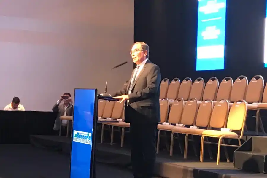 SALIENTE. Bourlé deja la conducción del sindicato luego de cuatro mandatos.