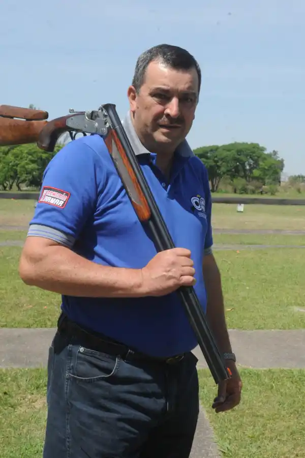 GRAN CONQUISTA. Luis Posse se coronó campeón del mundo seniors de tiro. la gaceta / foto de Antonio Ferroni 