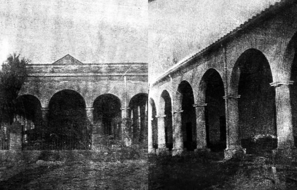 “EL CHORRILLO DE SANTA BÁRBARA”. Borrosas fotografías inéditas, que documentan la casa de campo de Villafañe a fines del siglo XIX credito