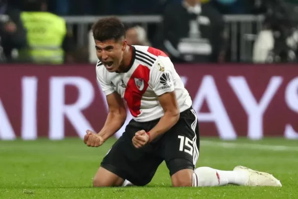 River, campeón: Palacios se sintió como en casa