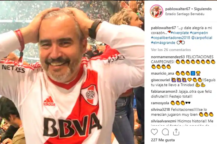 ¿Qué político tucumano disfrutó en el Bernabéu del triunfo millonario?