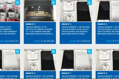 Subastan iPhones, Play Station 4 y cámaras que fueron retenidas en la Aduana