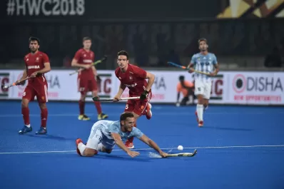Los Leones perdieron con Inglaterra y quedaron eliminados del Mundial de Hockey