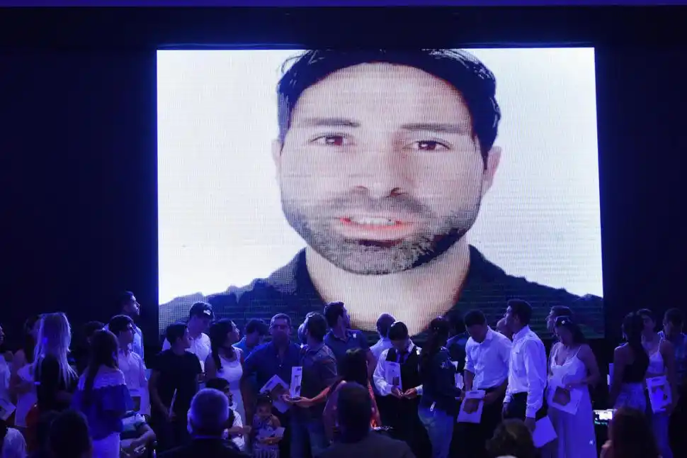 AGRADECIDO. Lucchetti envió un video de agradecimiento tras enterarse de la votación de los usuarios de LAGACETA.com. 