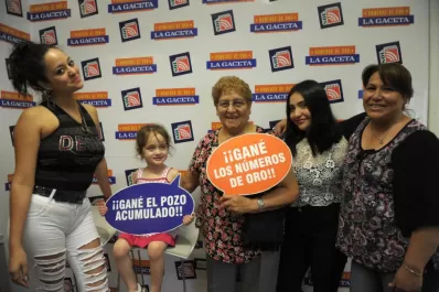 Felicidad absoluta: siempre esperó ganar, y su fe le acercó el premio