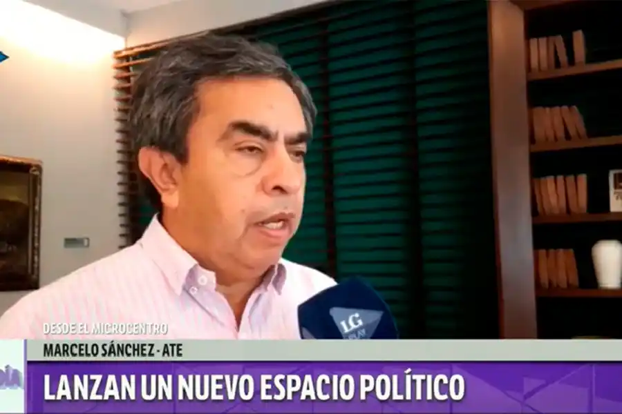 SINDICALISMO. Marcelo Sánchez, referente de ATE, integra el espacio político.