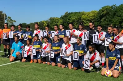 Mirá como nos ponemos llegó al Superclásico del fútbol femenino