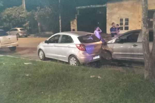 Triple choque en Villa Luján