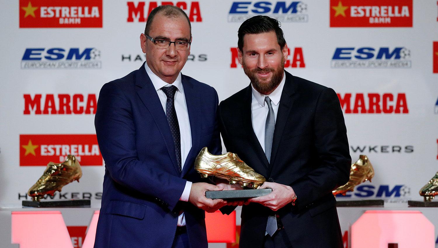 Imbatible: Messi ganó por quinta vez la Bota de Oro en Europa