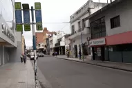 Fotos: con las calles desiertas, así pasó la ciudad un nuevo paro de colectivos