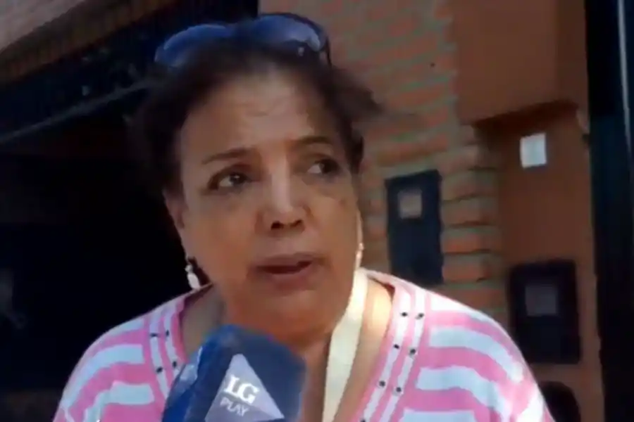 NÉLIDA BELLOR. Vecina de la zona del robo.