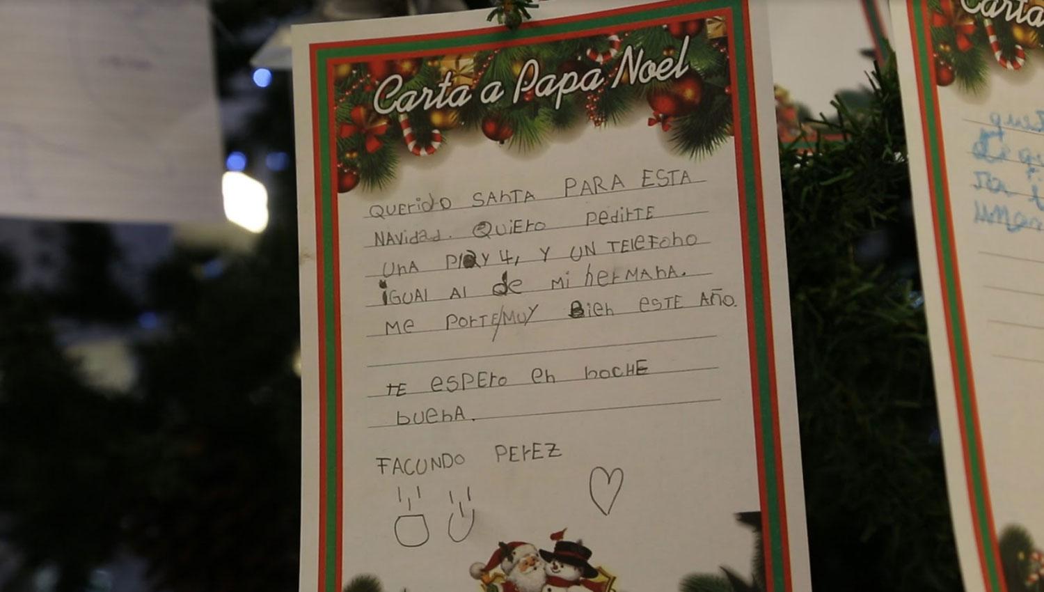 Video: los pedidos más insólitos de los niños tucumanos para Papá Noel