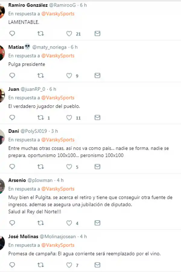 ¿Qué dicen los hinchas sobre la afiliación del Pulga Rodríguez al PJ?