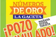 ¡Suerte! El pozo de los Números de Oro quedó vacante y acumula $ 360.000