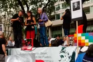 Video: en un acto multitudinario y popular despidieron a Osvaldo Bayer