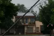 La tormenta no tuvo piedad en el interior de Tucumán: fuertes vientos, caída de árboles y cortes de luz
