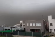 Por unos minutos, el cielo se puso negro en Tucumán