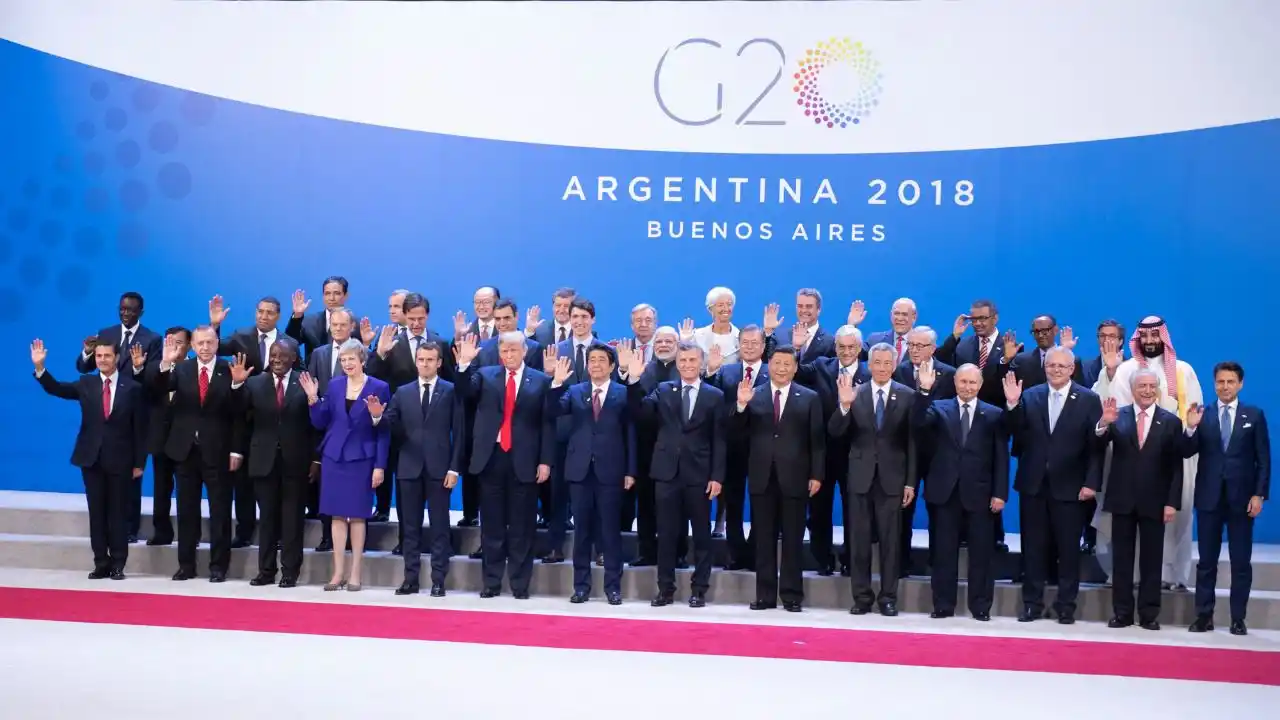 ANFITRIONA. Argentina fue la sede de la Cumbre del G20 2018