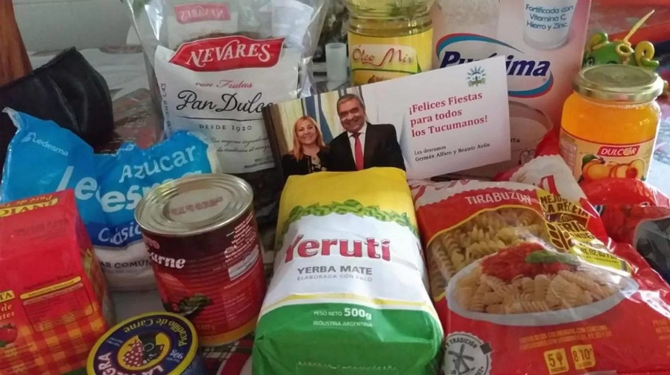 Alfaro, tras la polémica: si tuviera más cajas de alimentos, las repartiría