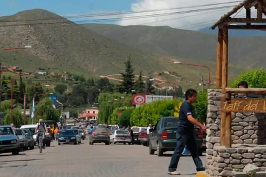 DESCANSO AL 100%. Tafí del Valle es constantemente elegido como uno de los mejores destinos para vacacionar.