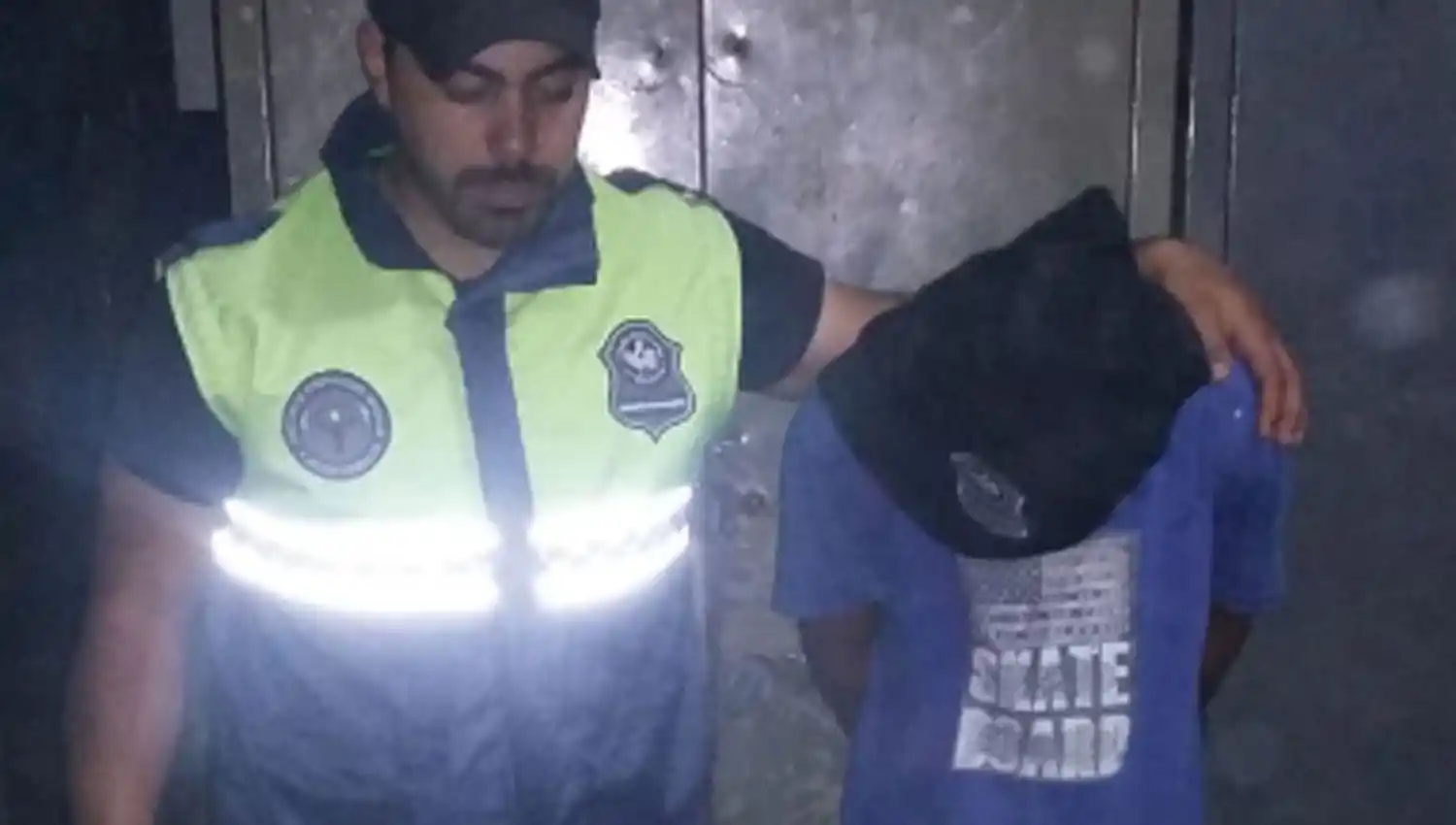 DETENIDO. El menor fue apresado en Alderetes.