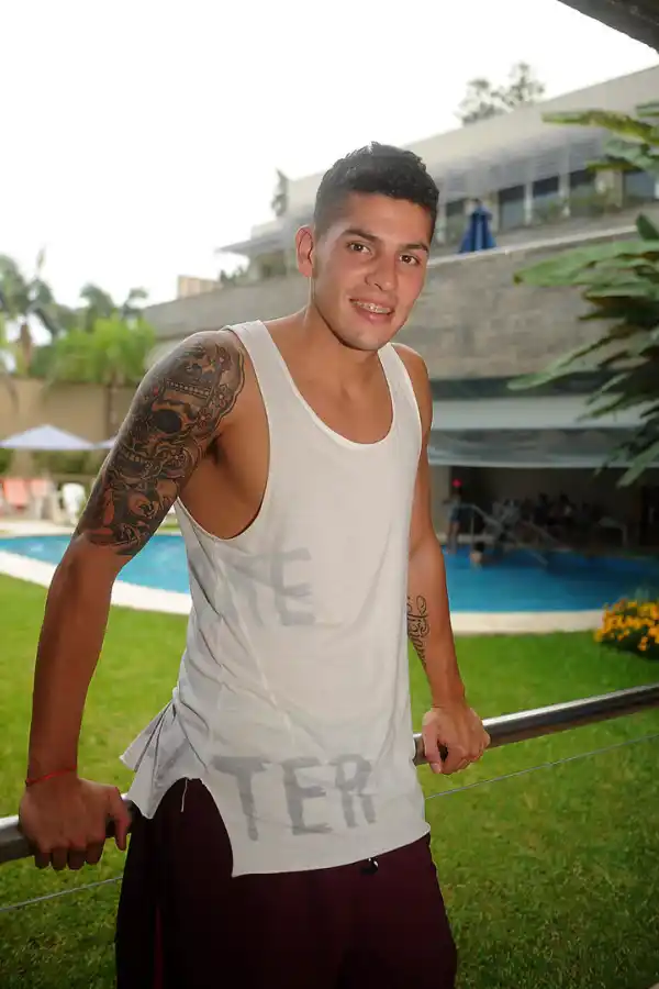 DESDE CHILE. Oliver Benítez se convirtió en el tercer refuerzo de San Martín. la gaceta / fotos de héctor peralta 