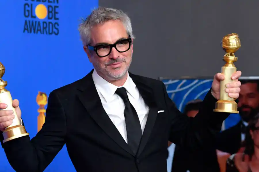 APLAUSOS. Roma ganó mejor película de lengua no inglesa y Alfonso Cuarón como mejor director.