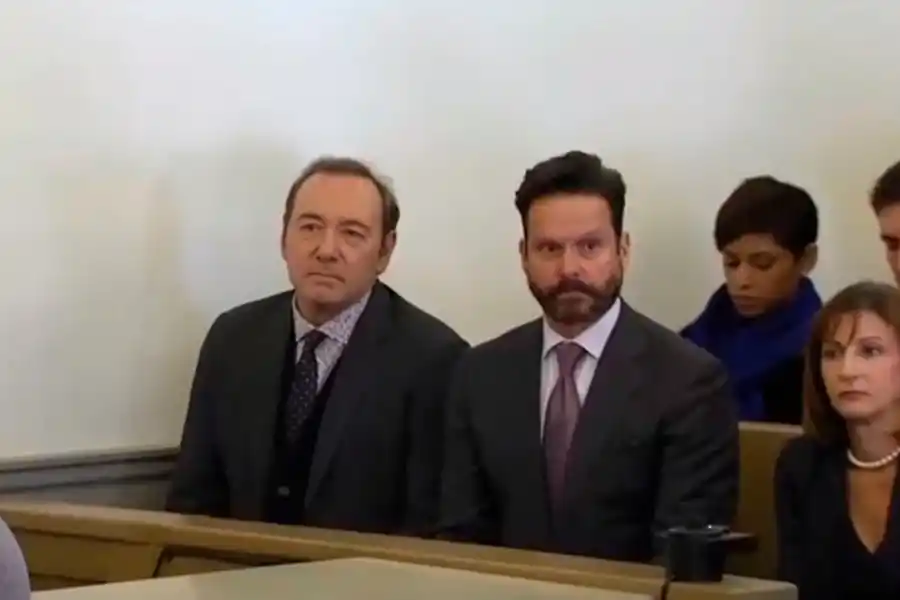 KEVIN SPACEY. Ante el juez.