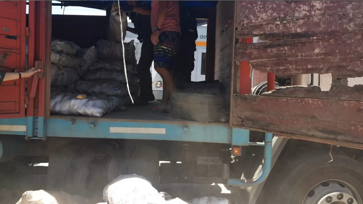 Interceptaron otro camión con cocaína en Salta
