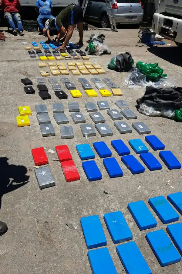 Interceptaron otro camión con cocaína en Salta