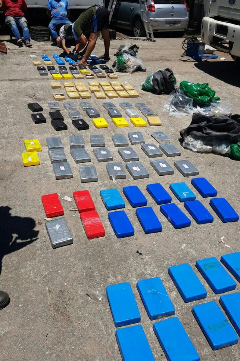 Interceptaron otro camión con cocaína en Salta