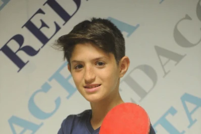 Tenis de mesa: el sueño de Eliel Zeitune es participar este año de los Juegos Evita.