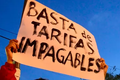 Organizaciones sociales harán un ruidazo contra el tarifazo
