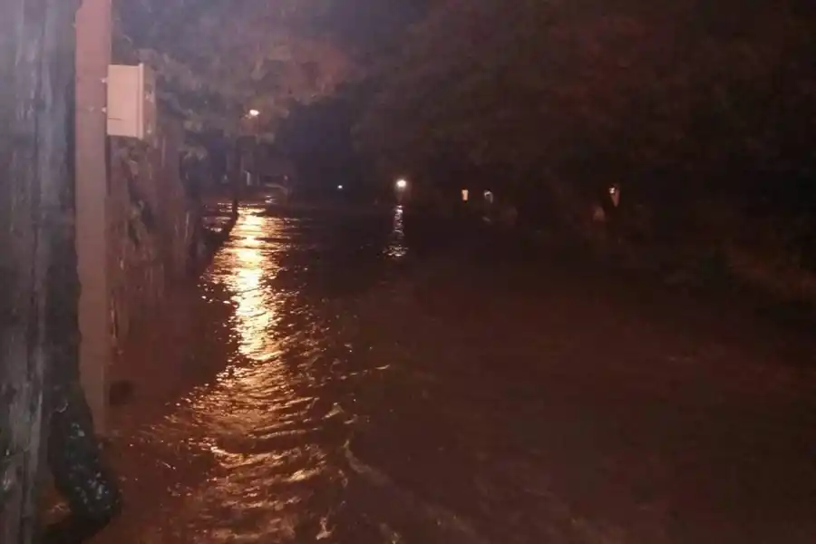 Finca Mayo, la localidad más castigada por las intensas lluvias del martes