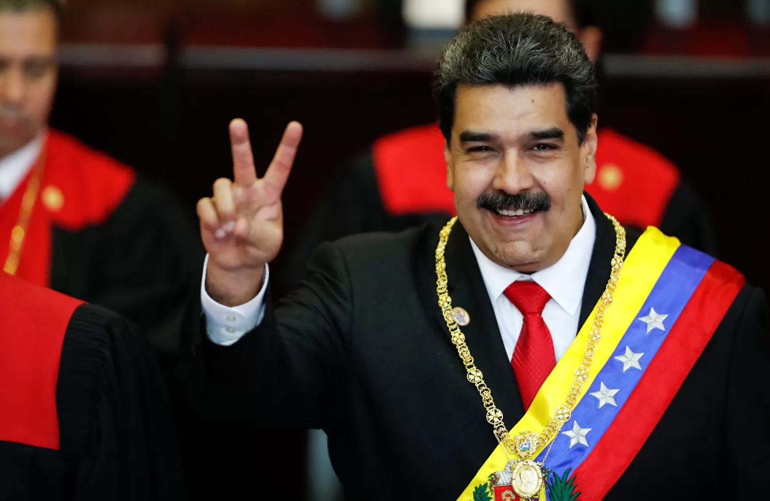 NICOLÁS MADURO. El presidente venezolano renovó el cargo.