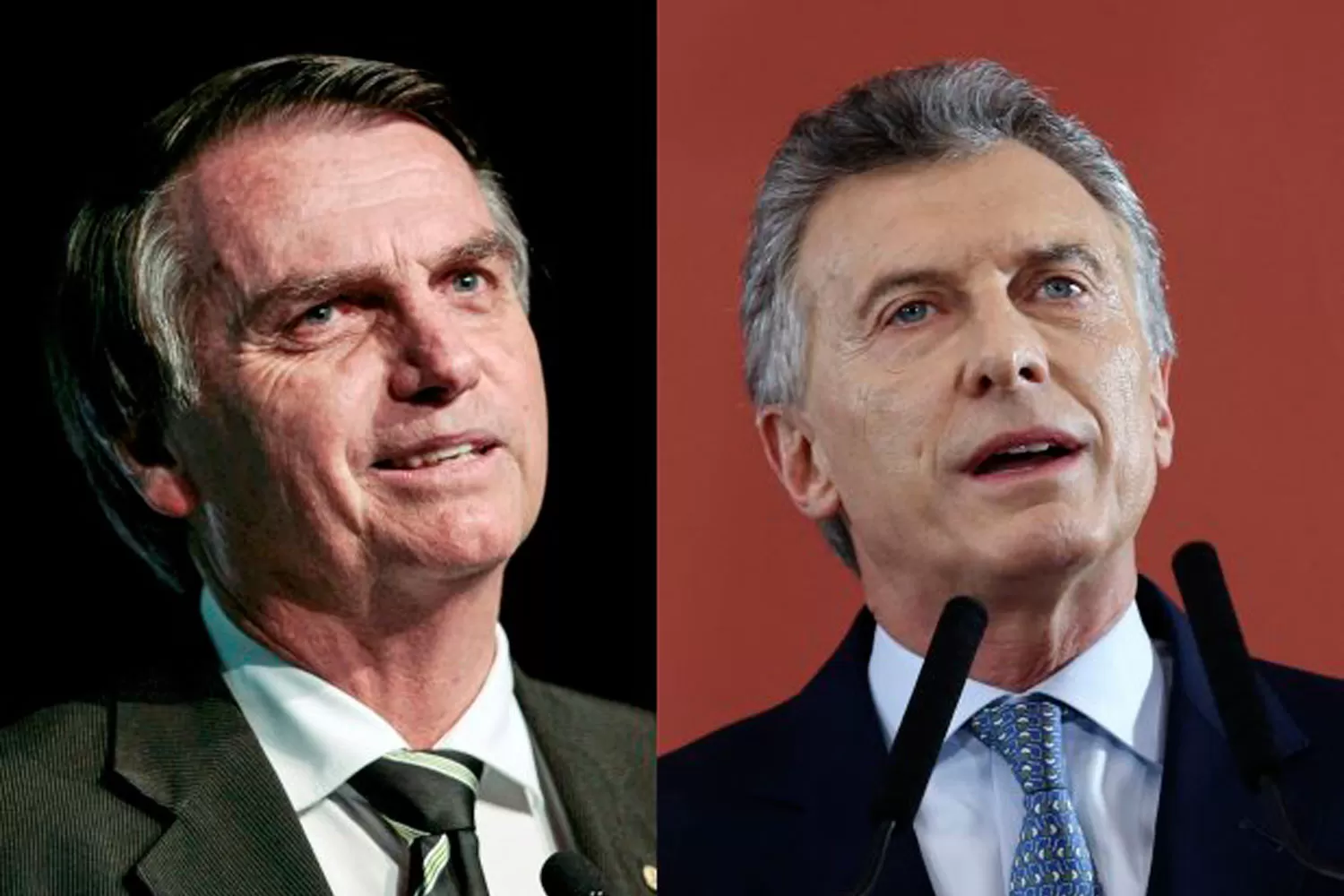 LOS PRESIDENTES. Mauricio Macri y Jair Bolsonaro se reunirán el próximo miércoles.