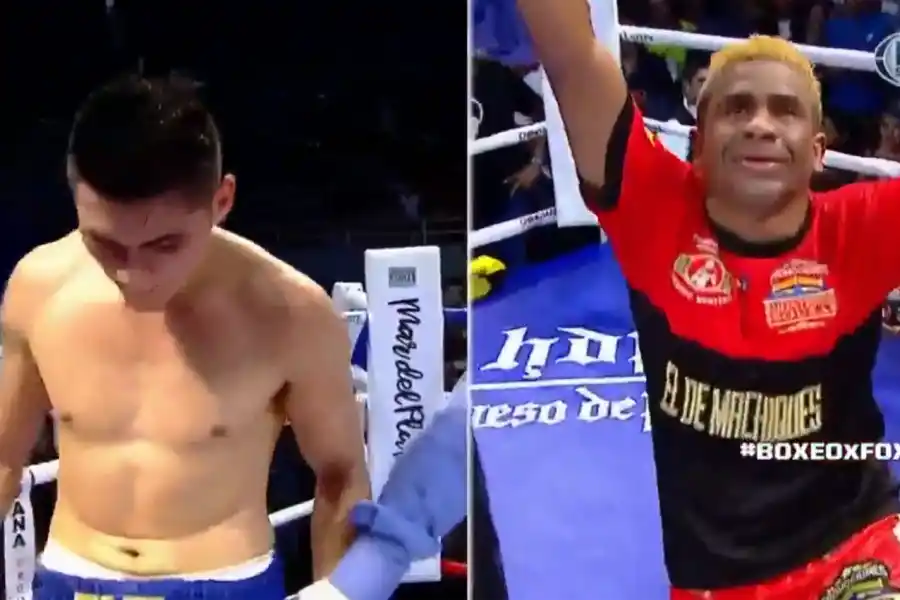 EL FALLO. La victoria del venezolano fue incuestionable durante los 10 rounds.